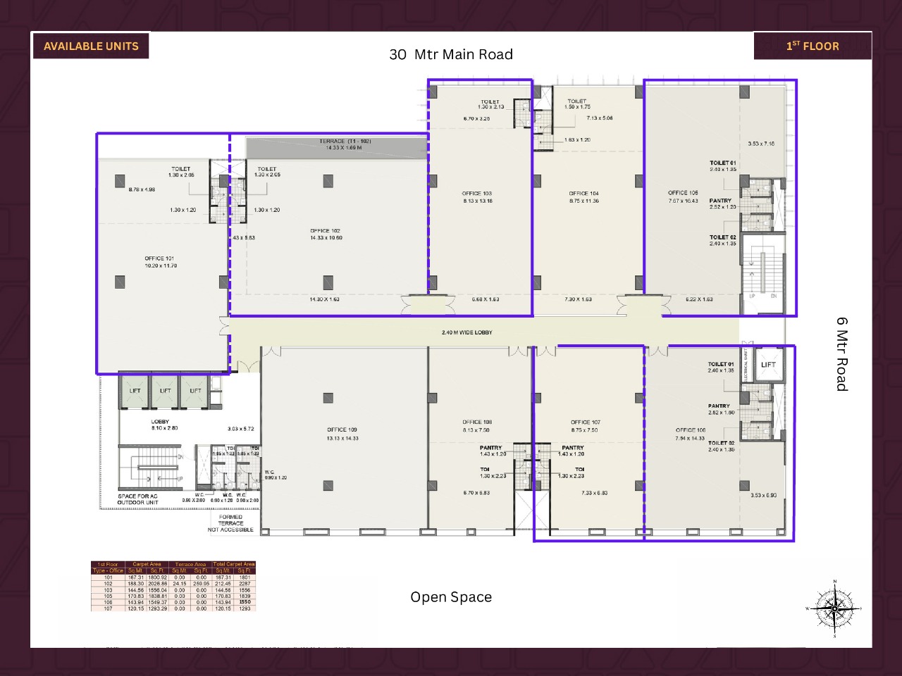 3 BHK Plan